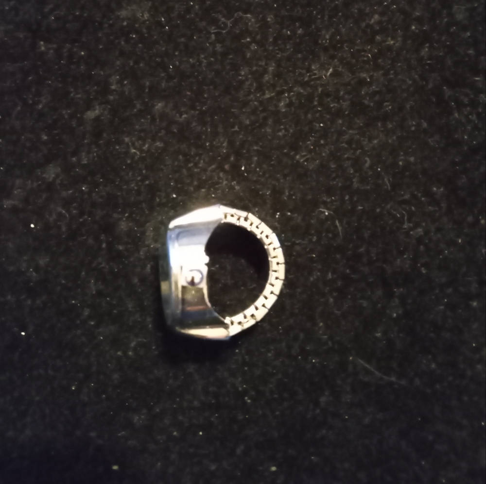 Ring watch $10 has a stretchy back band